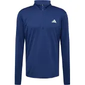 Adidas T-Shirt fonctionnel 'Essentials' bleu foncé / blanc