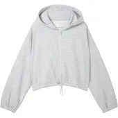 Tom Tailor Veste de survêtement gris clair
