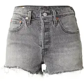 Levi's Jean '501 Original Short' gris denim