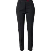 HUGO Pantalon à plis 'Hetana' noir