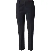 HUGO Pantalon à plis 'Hetana' bleu foncé