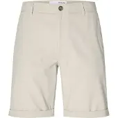 Selected Pantalon chino 'Luton' beige clair
