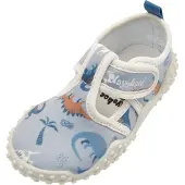 Playshoes Claquettes / Tongs 'Dino' bleu / orange / noir / blanc