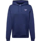 Reebok Identity Small Logo Hoodie Bleu S Homme