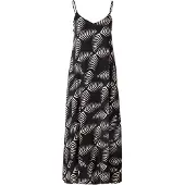 Vero Moda Robe d’été 'KANYA' noir / blanc
