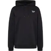 Reebok Sweat à Capuche en molleton Identity avec petit logo Homme Noir
