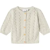 Name it Cardigan 'NKFBanni' beige chiné