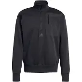 Adidas City Escape Fleece Half Zip Sweatshirt Noir S / Regular Homme