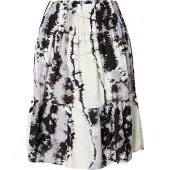 QS Jupe gris / noir / blanc cassé