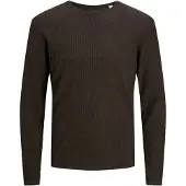 Jack & Jones Pull-over 'JJECOOPER' chocolat