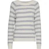 Vero Moda Pull-over 'Doffy' beige / gris