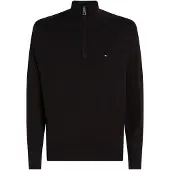 Tommy Hilfiger Pull-over 'ESSENTIAL' rouge / noir / blanc
