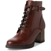 Tamaris Bottines à lacets marron châtaigne