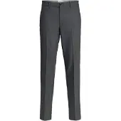Jack & Jones Pantalon à plis 'JPSTAce Leo' bleu nuit / gris foncé