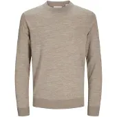 Jack & jones Premium Pull-over 'JPRMark' greige