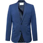 s.Oliver Black Label Veste de costume bleu foncé