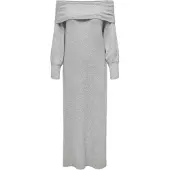 ONLY Robes en maille 'ONLOda' gris clair