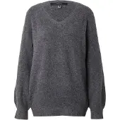 Vero Moda Pull-over 'VMLEAF' gris foncé
