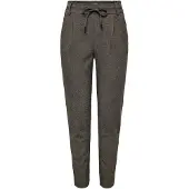 ONLY Pantalon à pince noir / blanc naturel