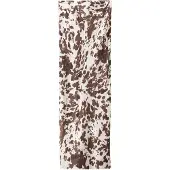 Bershka Jupe marron / blanc cassé