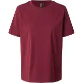 Pieces T-shirt 'PCRia' lie de vin