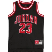 Jordan T-Shirt rouge / noir / blanc cassé