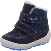 Superfit Bottes 'Stiefel Jungen 1-106314-8000 Leder-Mix in blau' bleu