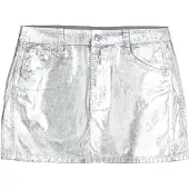 Bershka Jupe argent