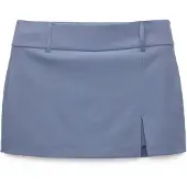 Pull&Bear Jupe bleu-gris