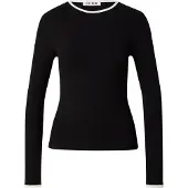 EDITED The Label T-shirt 'Ginger' noir / blanc