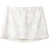 Bershka Jupe écru / bleu clair