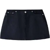 Bershka Jupe bleu marine