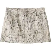 Bershka Jupe beige / beige foncé