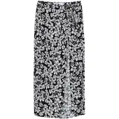 Bershka Jupe noir / blanc cassé