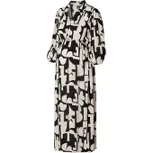 Noppies Robe-chemise 'Lieksa' beige clair / noir