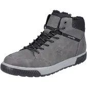 Rieker Bottines à lacets gris / noir