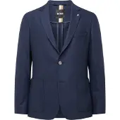 BOSS Veste de costume 'Hanry-224' bleu foncé