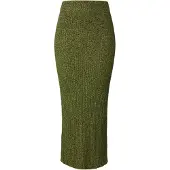 EDITED The Label Jupe 'Pardis' citron vert / noir