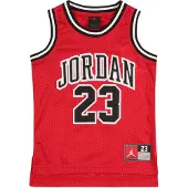 Jordan T-Shirt rouge / noir / blanc