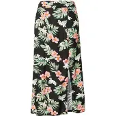 ONLY Jupe 'ONLNOVA LIFE PIPER' vert pastel / orange / rose / noir