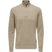 Only & Sons Pull-over 'ONSLoui' beige foncé