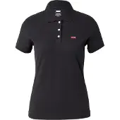 Levi's T-shirt 'Slim Polo Shirt' rouge / noir