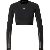 Adidas T-shirt fonctionnel 'Hyperglam' noir / blanc