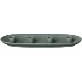 Blomus - Vela Porte-bougies Oval Agave Vert