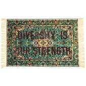 Seletti Diversité de tapis brûlés