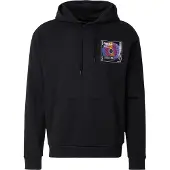 QS Sweat-shirt bleu / violet / orange / noir / blanc
