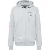New Era Veste de survêtement 'LOSLAK' gris / mûre / orange clair / blanc