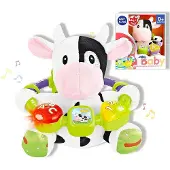 Claudio Reig Musical Cow 20 Cm Teddy Jaune