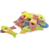 Matthijs Bonbons Poissons Acides Veggie Sachet De 800g