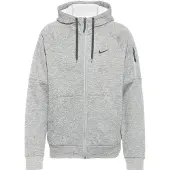 Nike Veste de survêtement gris chiné / noir